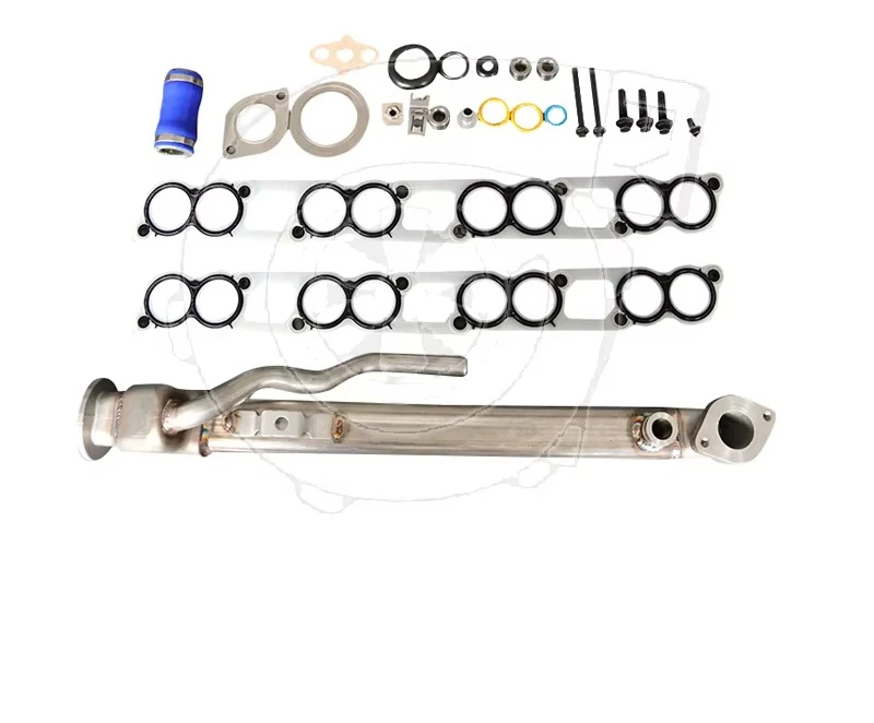 

Square EGR Cooler Kit for 04-2007 6.0 Powerstroke 6 Holes