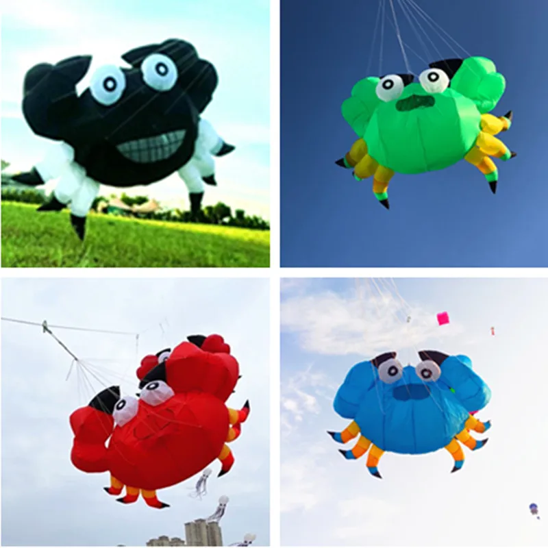 

Free shipping crab kites outdoor spielzeug drachen steigen big kite windsurfing pipa brasileira latawiec profesjonalny wireless