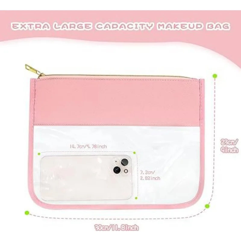 Transparent Cosmetic Bag Travel Skin Care Product Storage Bag