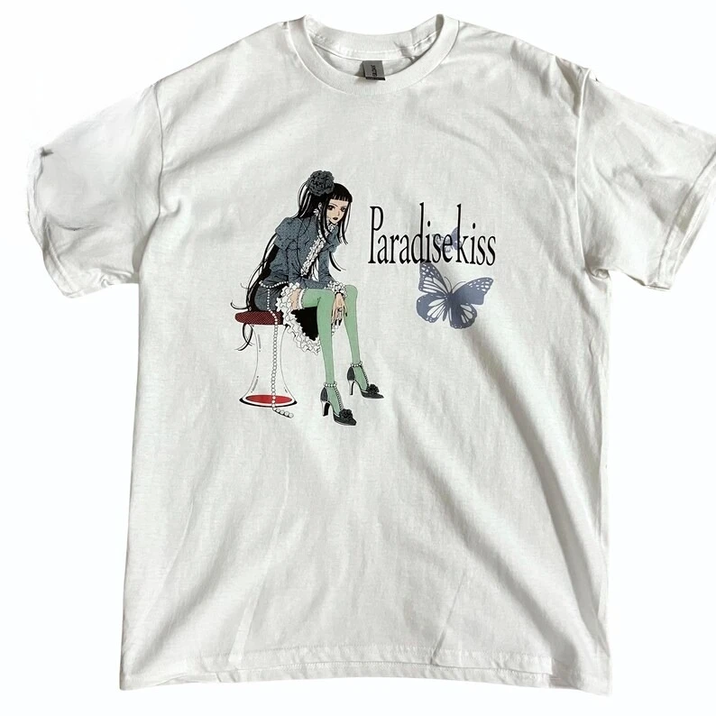 Yukari Hayasaka Paradise Kiss Caroline Anime Shirt Character Graphic Tee Unisex Fan Merch T-Shirt Casual Summer 2026 Hot Sale