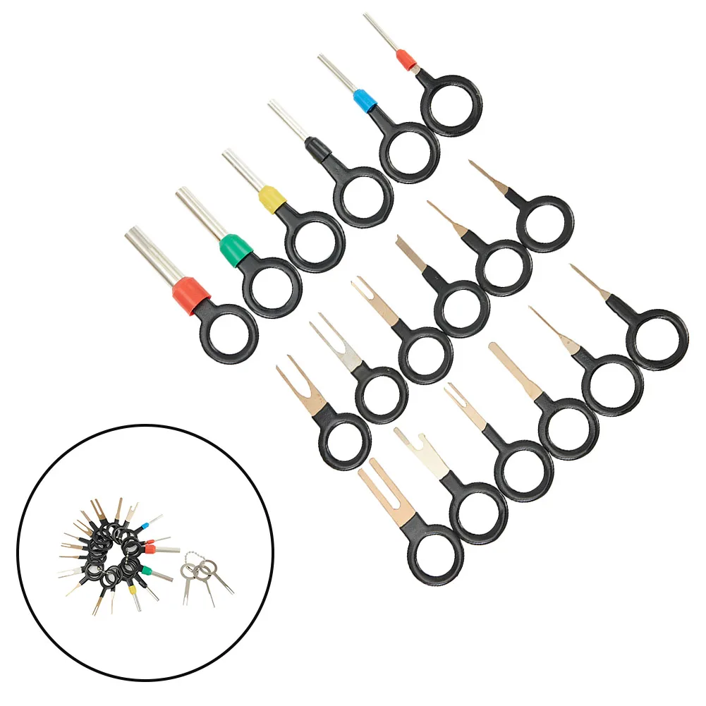 

21pcs/Set Terminal Remover Tools Automotive Wiring Harness Terminal Removal Tools Car Terminals Assemble And Disassemble Tool