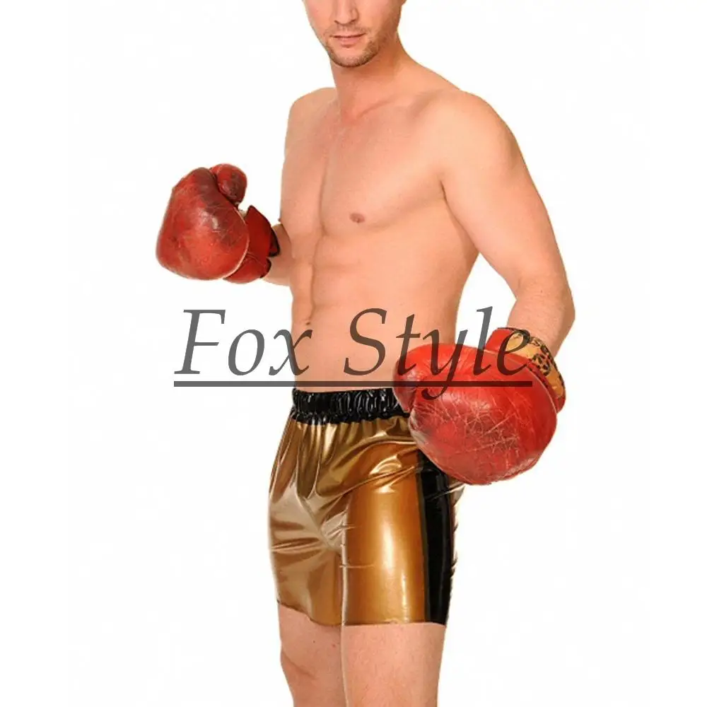 Latex boxer shorts for men