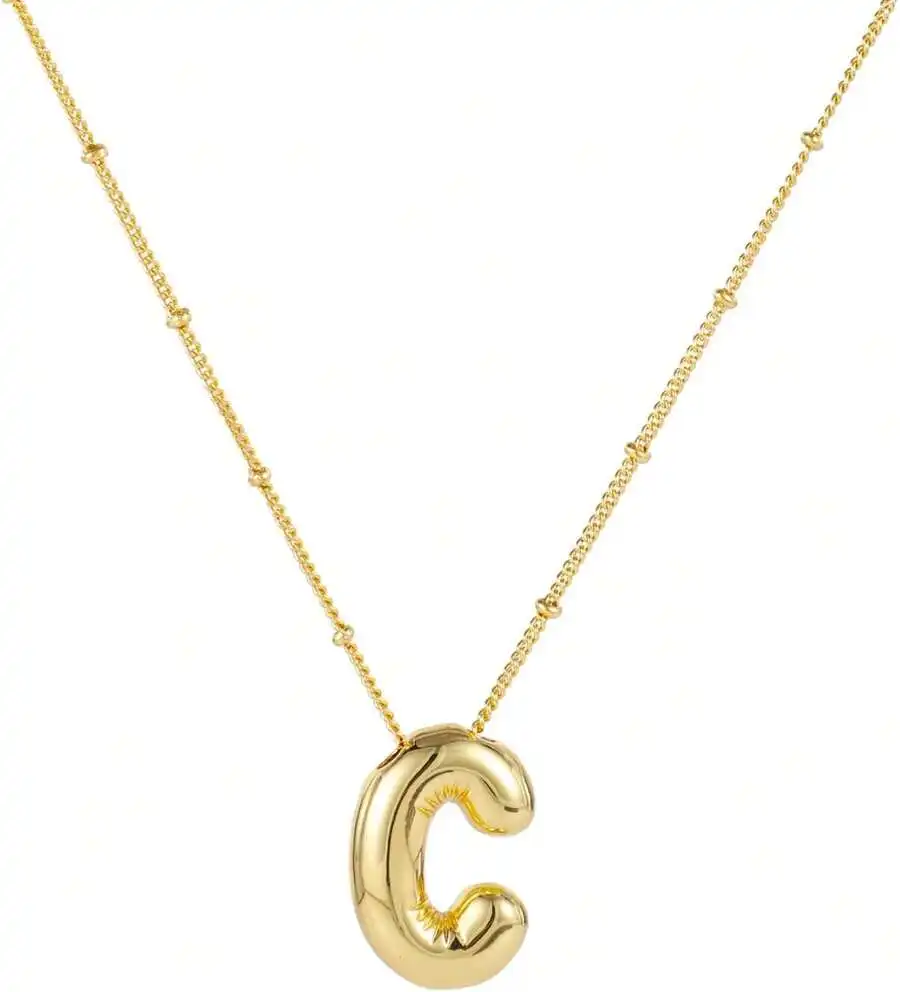 

Fashion Initial Letter Pendant Necklace For Women