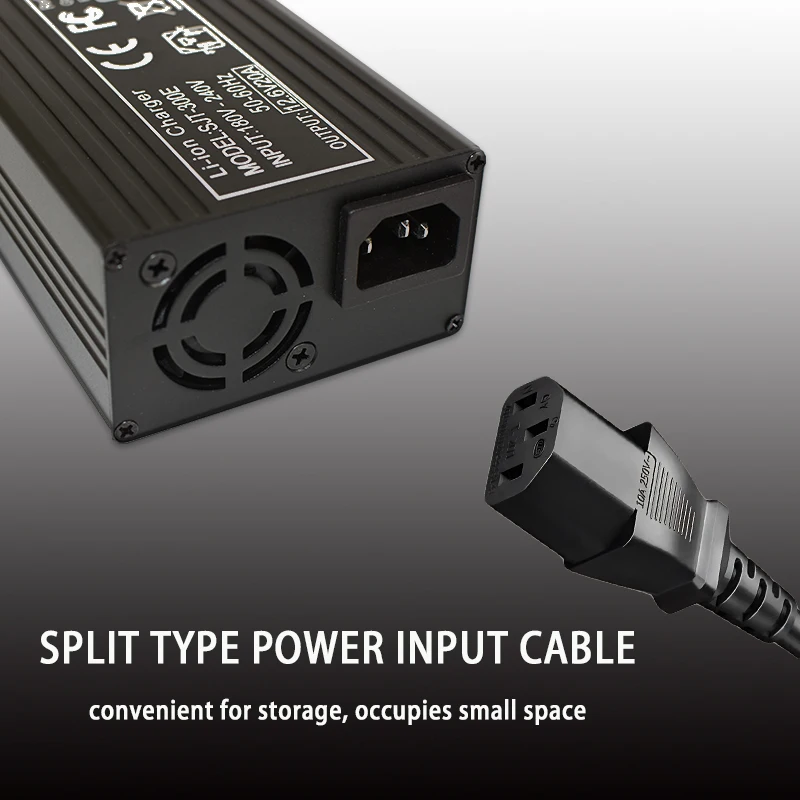 Ładowarka do akumulatorów litowych 21V 5A 15A, adapter ładowarki 21V 5A, szybka ładowarka 15A, do pakietów akumulatorów 5S 18.5V, wbudowany wentylator chłodzący — zdjęcie produktu 5