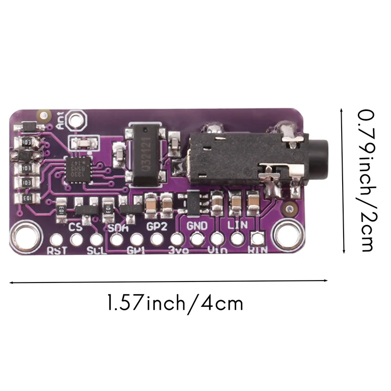 Módulo de radio del transmisor FM estéreo SI4713 (76-108 MHZ), para altavoces, micrófonos, reproductores de MP3, Radios-N33R
