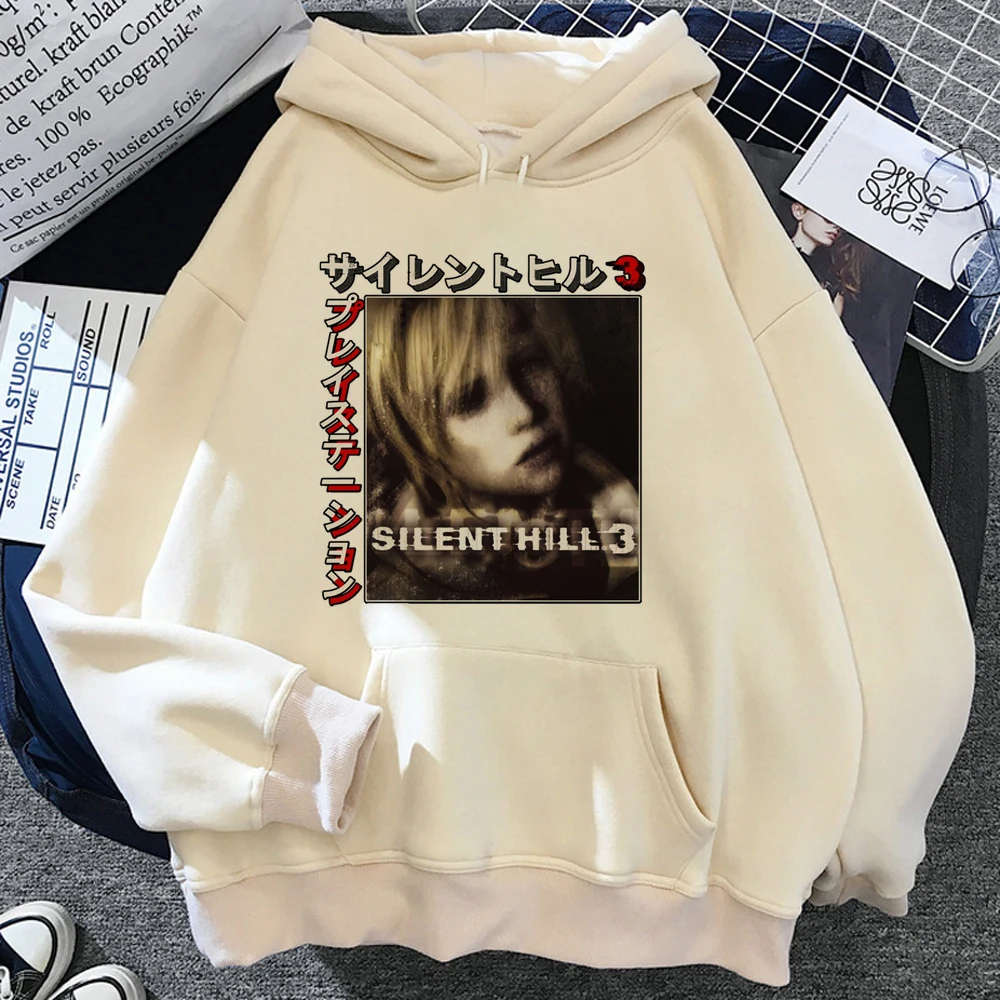 Silent Hill hoodies women sweat y2k Korean style y2k aesthetic sweatshirts women Fleece pulls