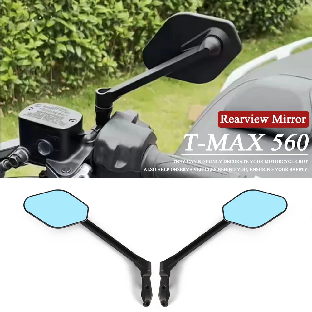 

Motorcycle Handlebar Rearview Handle Bar End Mirror Accessories For YAMAHA T-MAX T MAX 560 TMAX560 T-MAX560 T-Max 560 2025 2026
