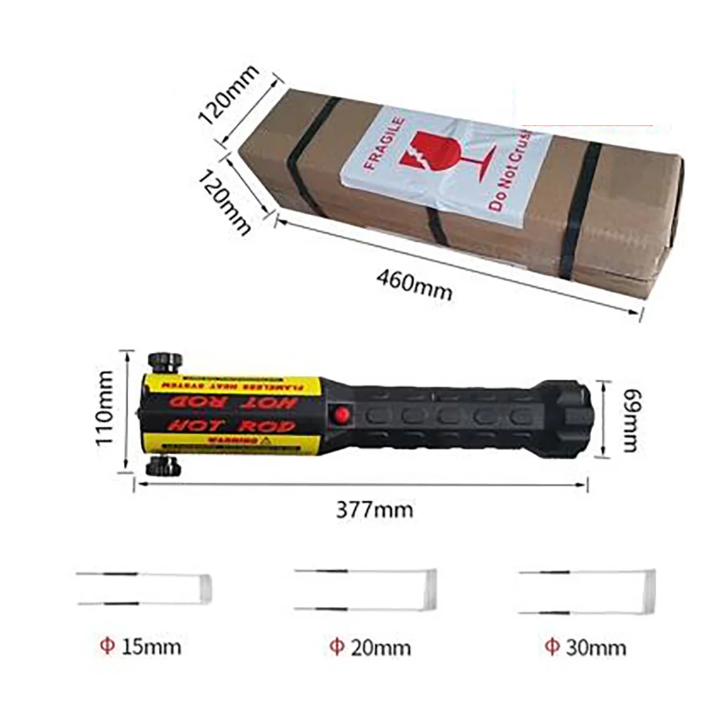 

110V/220V Small High Frequency Electromagnetic Induction Rapid Heater Handheld Rusty Nut Remover Bolt Quenching