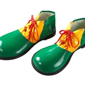 Giày da chú hề vui nhộn của Halloween, Giày biểu diễn sân khấu 10 chú hề dành cho người lớn bán hàng bán hàng chính - №3