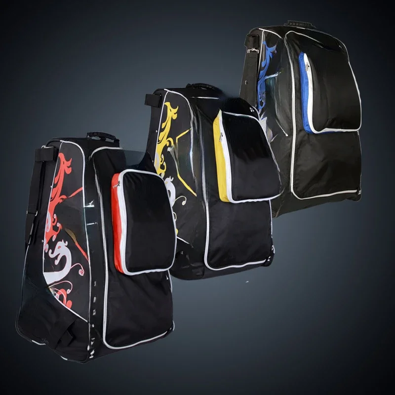 

Ice Hockey Bag with wheels Convenient Hockey Equipment Luggage
