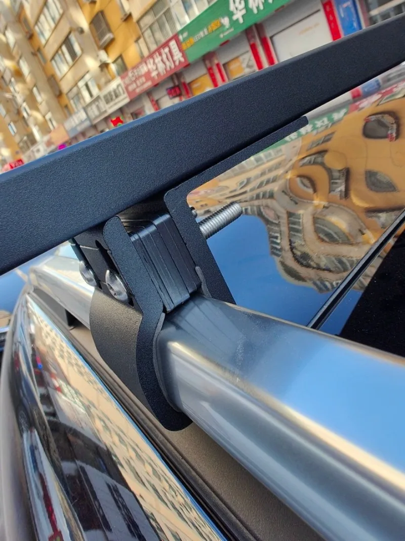 For All‑Aluminum DIY Roof Rack Platform With Fixed Claw Fixture, Multi‑Purpose Modified Car Roof Mount Kit