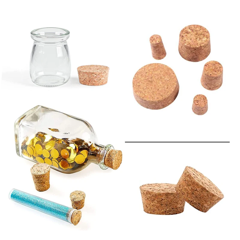 5/10Pcs Wine Corks Corks Wine Stopper Reusable Functional Portable Sealing Stopper for Bottle Bar Tools Kitchen Accessories