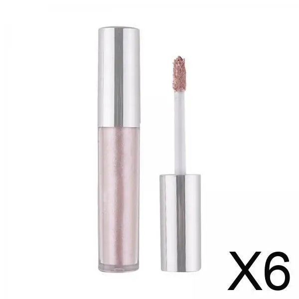 Glitter oogschaduw Vloeibaar glans make-uppalet Sneldrogende gladde formule voor dagelijks gebruik van oogmake-up