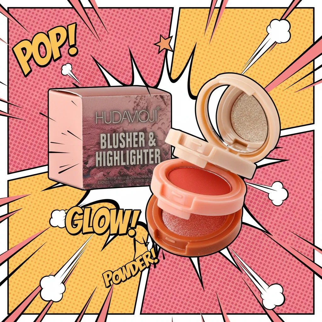 3 In 1 Matte Highlighter Blush Palette Pearly Shiny Eyeshadow Makeup Glitter Peach Rouge Bronzer Contour Shadow Plate Cosmetics