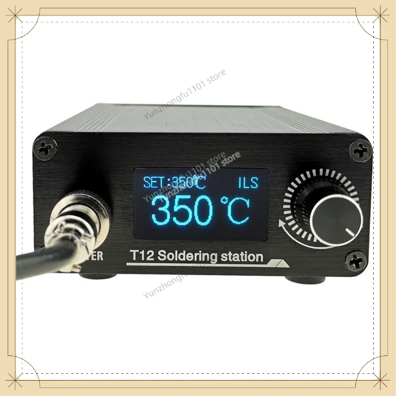 STM32 V3.1S T12 120W OLED Soldering Station T12‑K T12‑ILS Tips Electronic Circuit Board Rework Welding Tool Kit