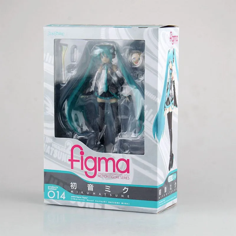 Figurki Hatsune Miku 15 cm, Anime, Ruchome Stawy, Zmienne Twarz, Lalka w Pudełku, Kreskówka, Model PVC, Statuetka, Ozdoby na Biurko, Prezenty