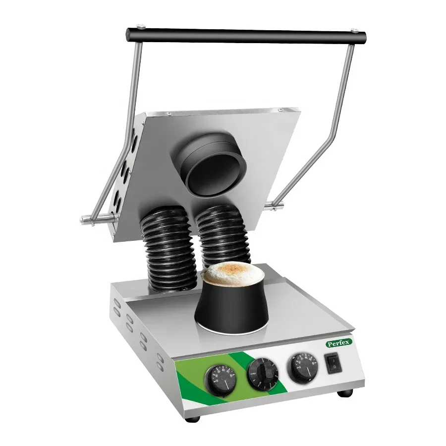 TLF Commercial sealed and Pressed Burger Bun Making Machine UFO Burger Sealing Machine Ice Cream Gelato