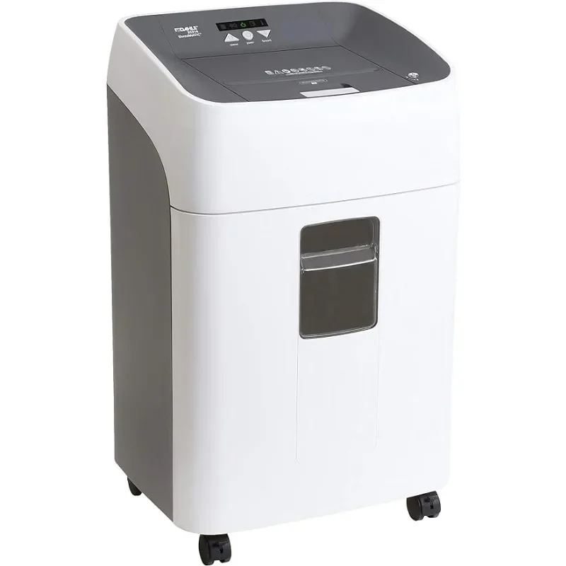 Dahle ShredMATIC SM 300 Auto-Feed Paper Shredder, 300 Sheet Locking bin, Oil-Free