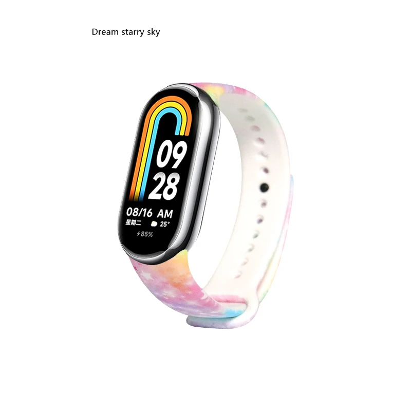 TPU Soft Silicone Strap For Xiaomi Smart Band 8 9 10 Sport Strap Replacement Bracelet For Mi Band 8 9 10 Wristbands Accessories
