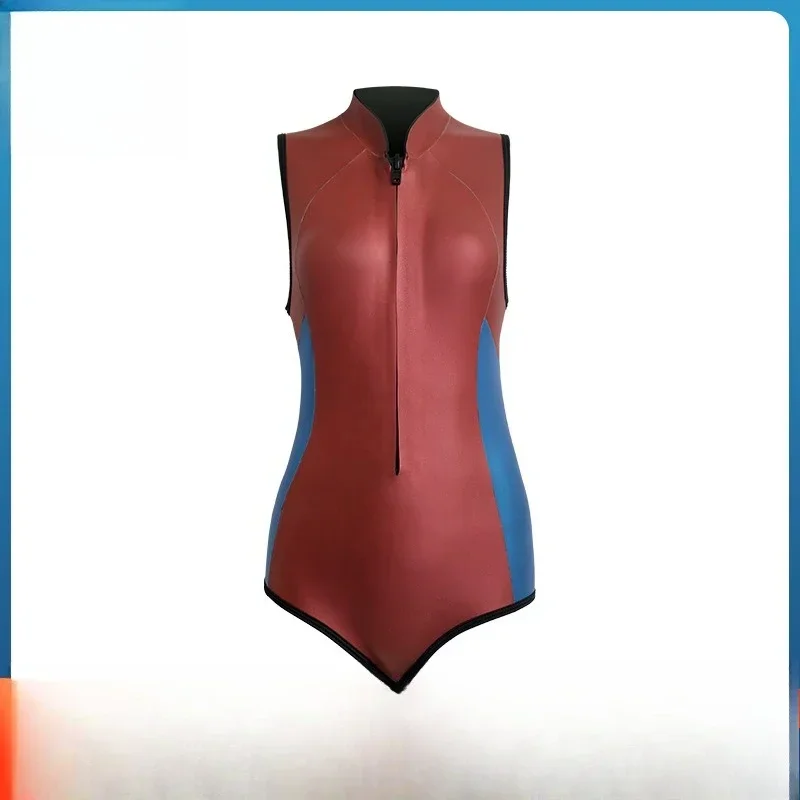 

Outdoor Wetsuit 2MM Light Leather Top Thickened Thermal Sleeveless Wetsuit Vest