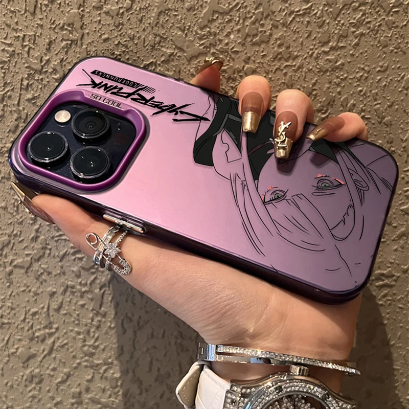 Cool Edgerunners c-cyberpunks funda chapada para Xiaomi Redmi Note 12 14 13 11 Pro Plus 4G 5G 12S 11S 10S 10 9 9S 12C 13C 14C A3