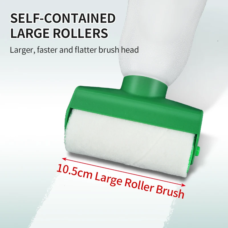 Wall Repair Roller Paint Strong Repair Wall Paint Household White Latex Paint With Roller Brush Set Wall Repair Tool for Tile
