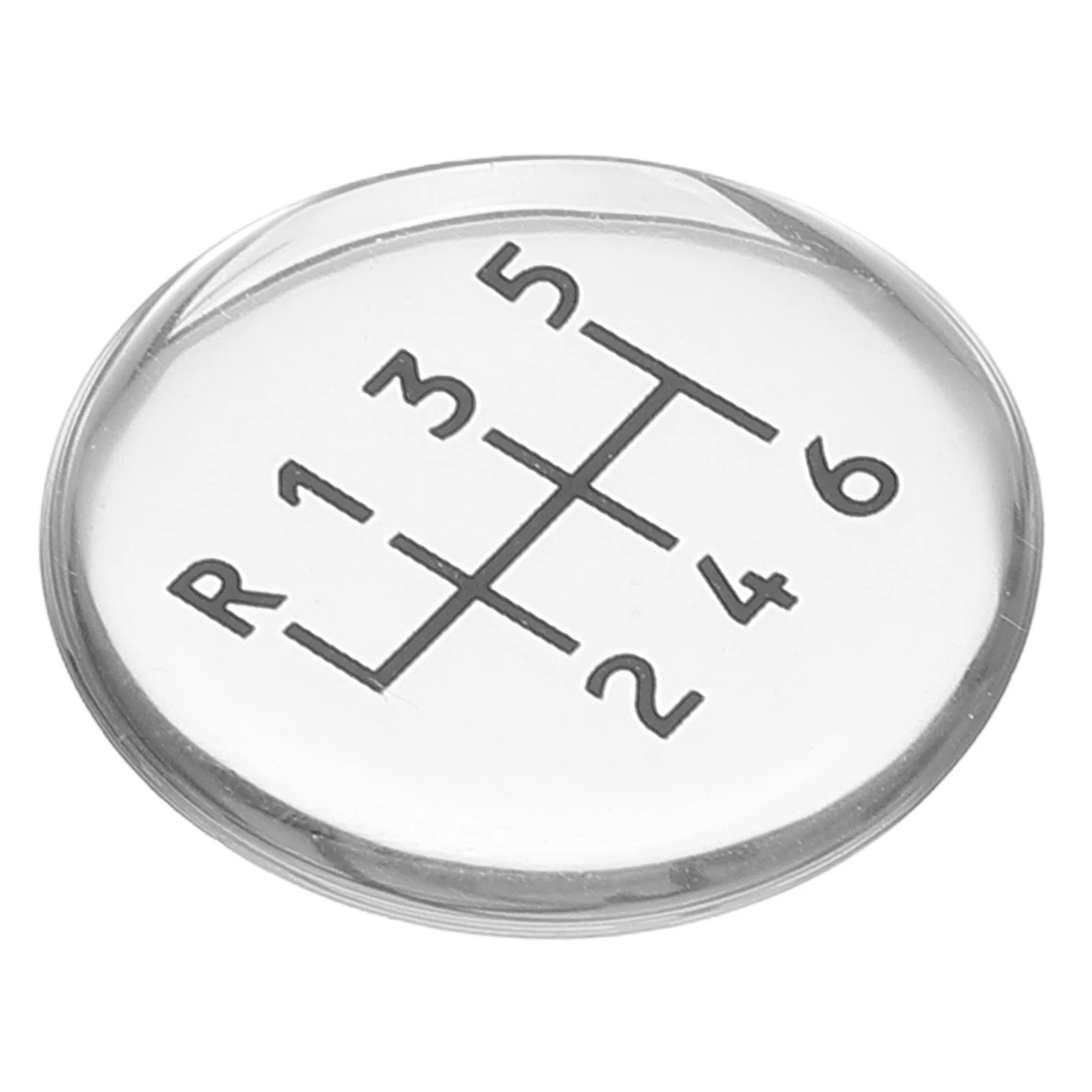 

Round Stick Shift Sticker Decal Car Decor Manual Transmission Gear Knob Cover Cap Durable Easy Install Unique Design