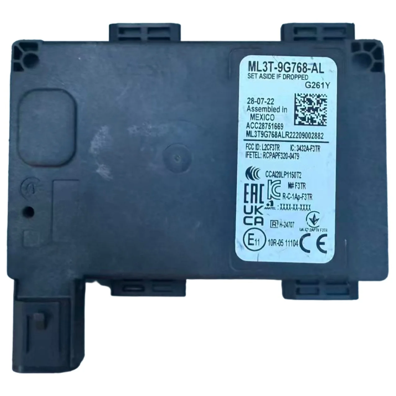 

ML3T-9G768-AL Radar Cruise Control Distance Sensor ML3T9G768AL For Ford Mustang 2021-2024