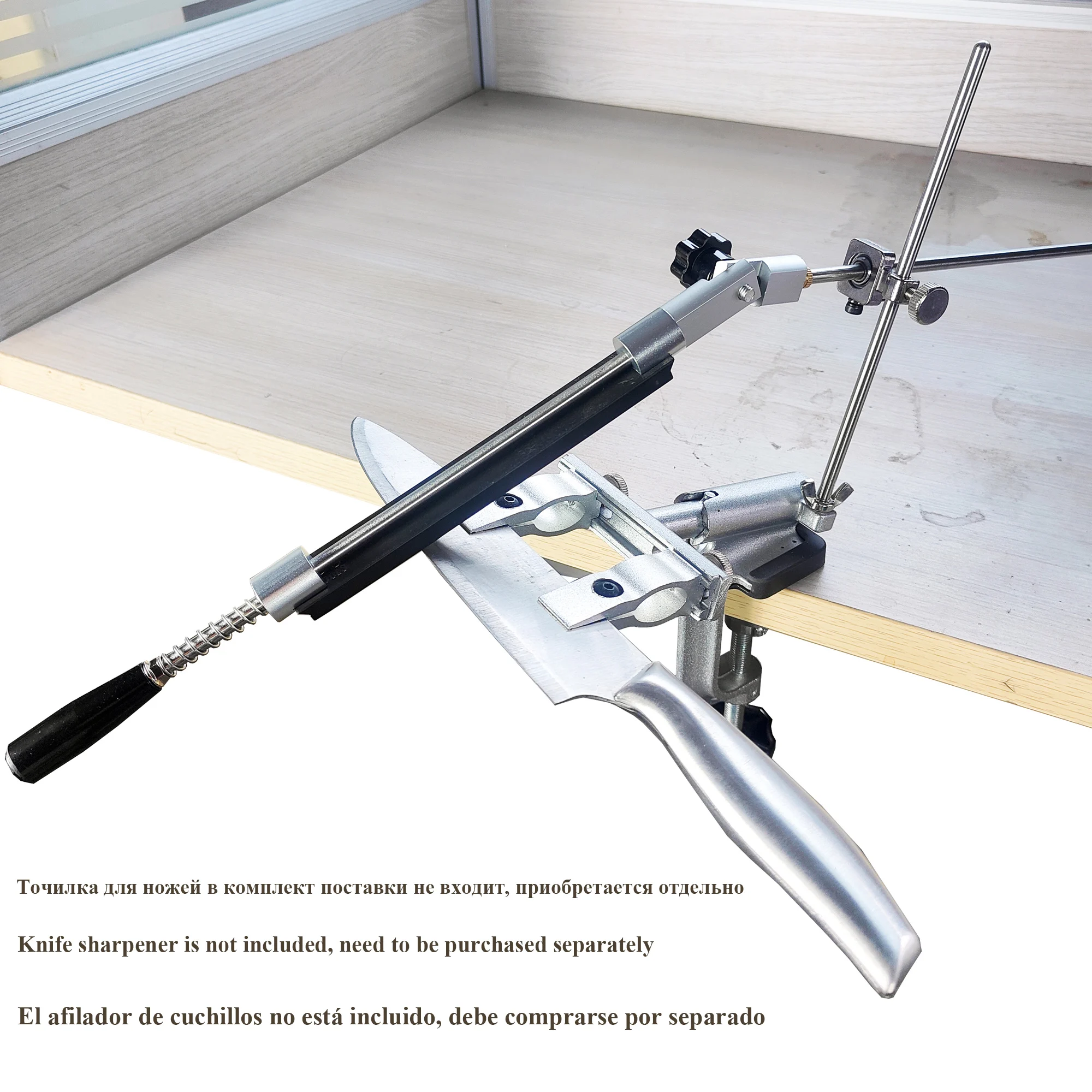Convex Grinding Knife Sharpening Stone Holder Clamp,Multi-function flat/curved surface grinding, adapted to Apex Knife Sharpener