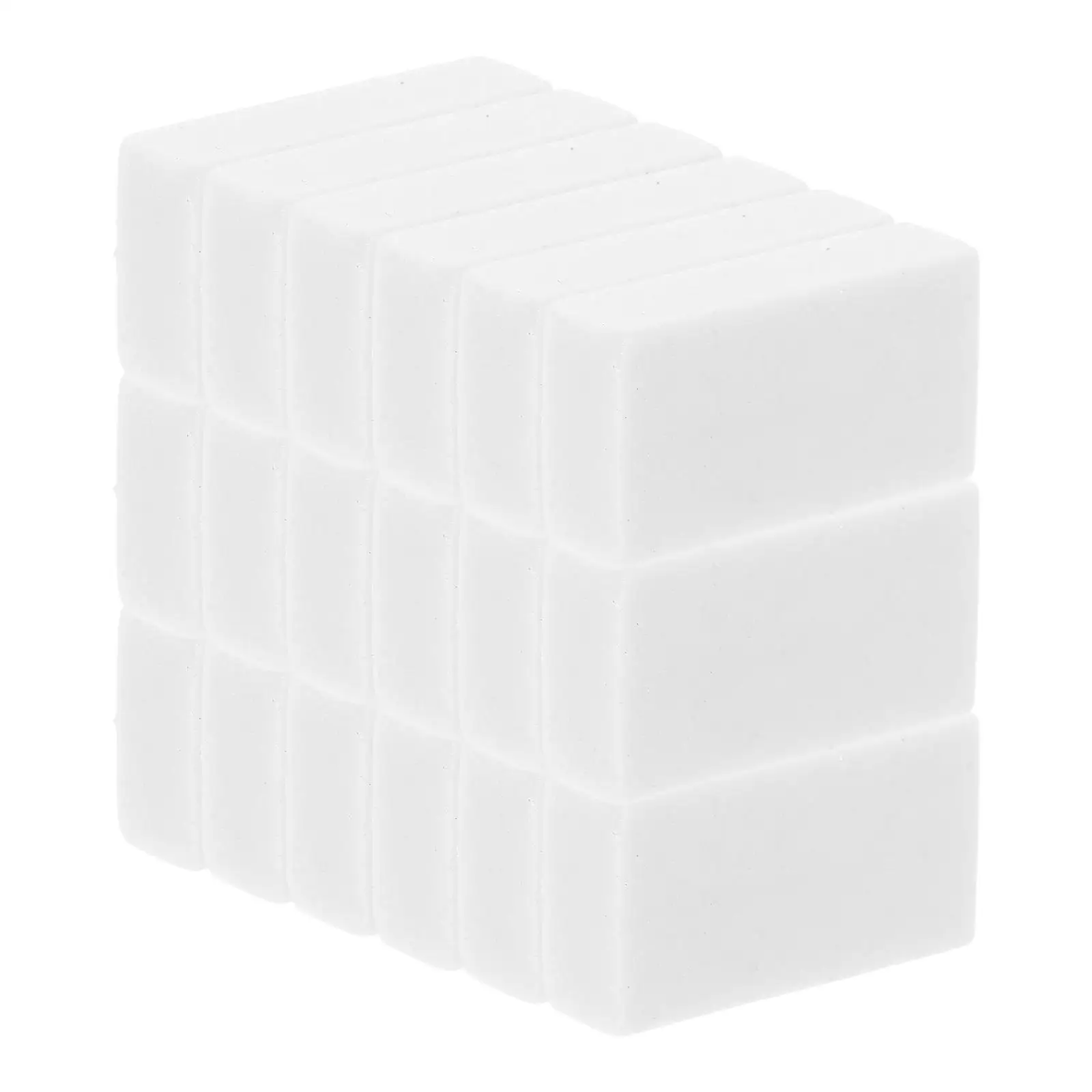

18 Pcs White Eraser for Drawing Exams Soft Texture Complete Erasure Residue Free School Supplies Student Use