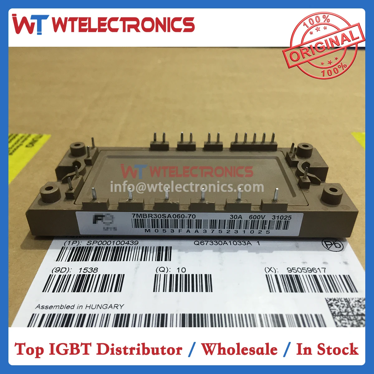 

New Original 7MBR30SA060-70 IGBT Module 7MBR30SA060 70 7MBR30SA06070