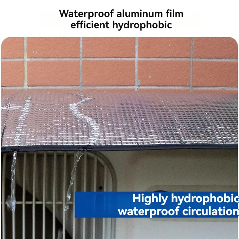 エアコンカバー 屋外省エネ防雨カバー エアコン防塵 防火 日焼け防止 Covera83x