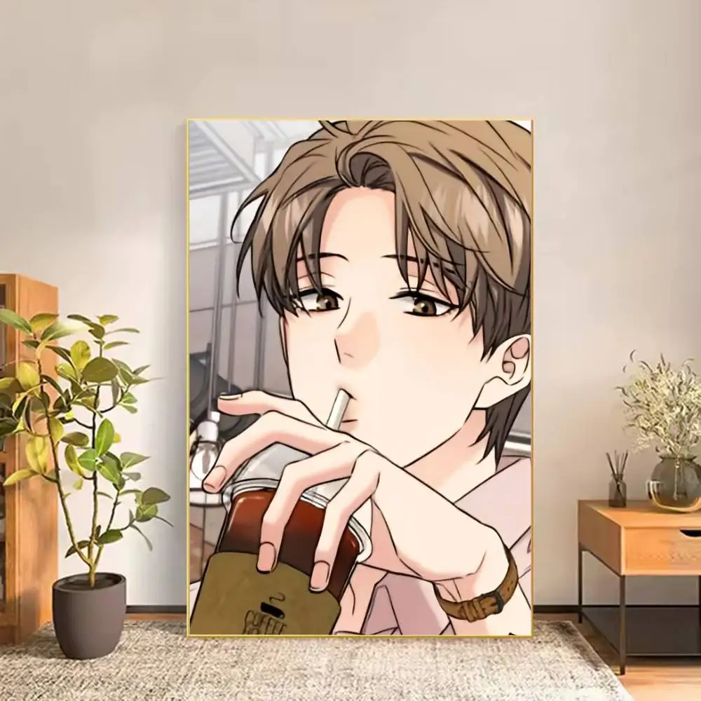 M-Melting Point R-Ryu Ian Manhwa BL Poster Versatile HD Waterproof Wall Art Self-Adhesive Decor for Any Space Ideal Gift