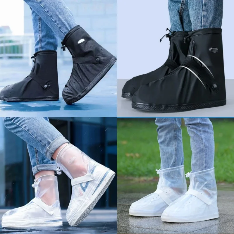 دائم حذاء مقاوم للماء الساق يغطي التمهيد حماية المضادة للانزلاق قابلة لإعادة الاستخدام الجراب المشي لمسافات طويلة التزلج تسلق المطر الثلوج الرطب غطاء أحذية الرمل