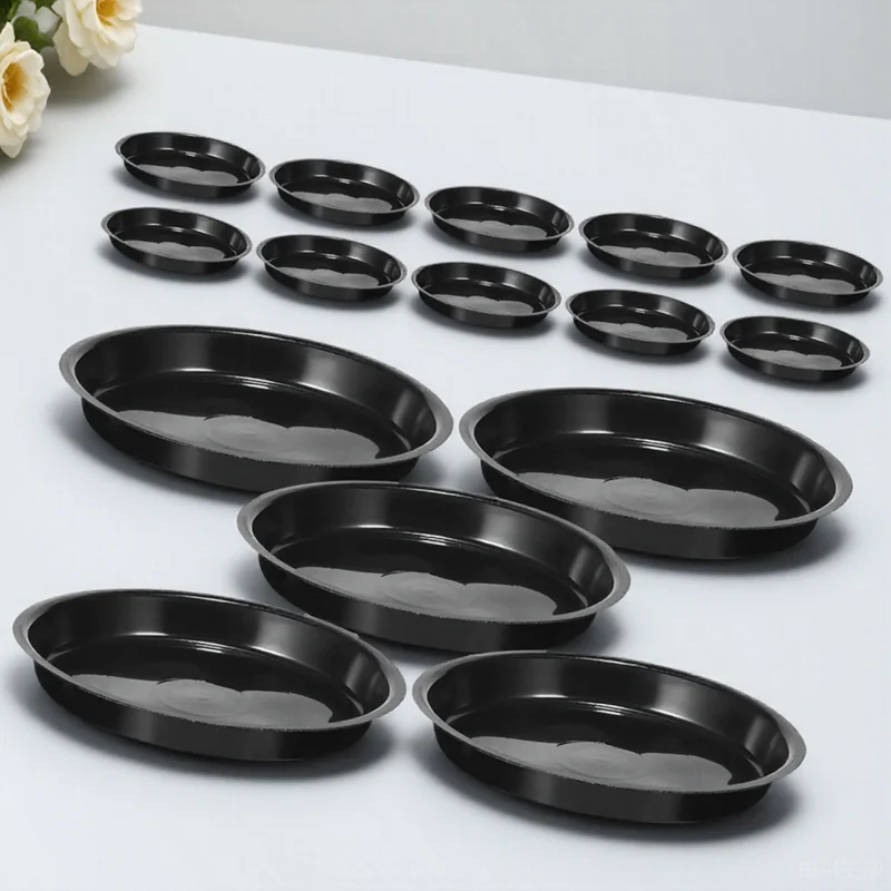 

16pcs Plastic Plant Saucers 16Cm Round Drain Tray For Indoor Outdoor Plants Flower Pot Water Catcher Drip Trays Garden Planter