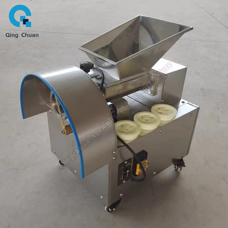 Macchina divisoria per pasta Macchina per pasta commerciale di piccole dimensioni completamente automatica Macchina per tagliare la pasta elettrica con rotolamento quantitativo