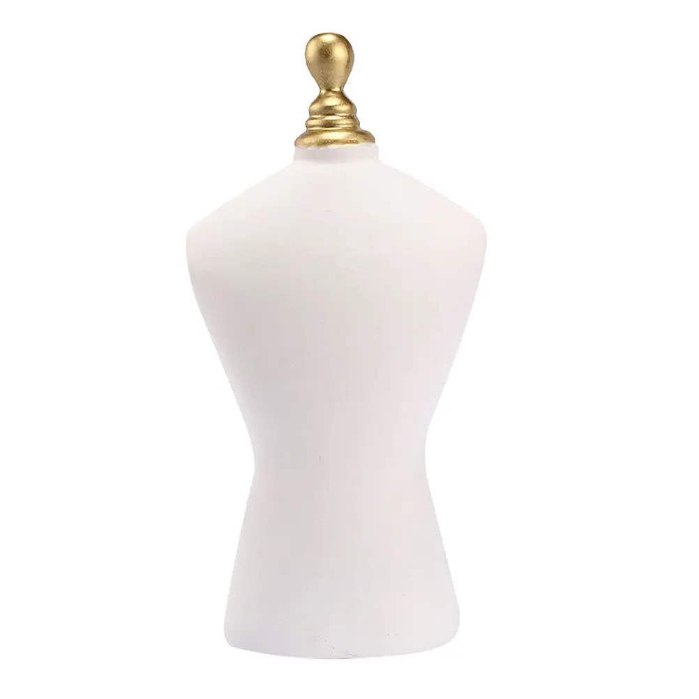 

Necklace Bust Jewelry Display Stand Mannequin Necklace Chain Bust Holder for Store Showcase Trade Show Home Decoration Organizer
