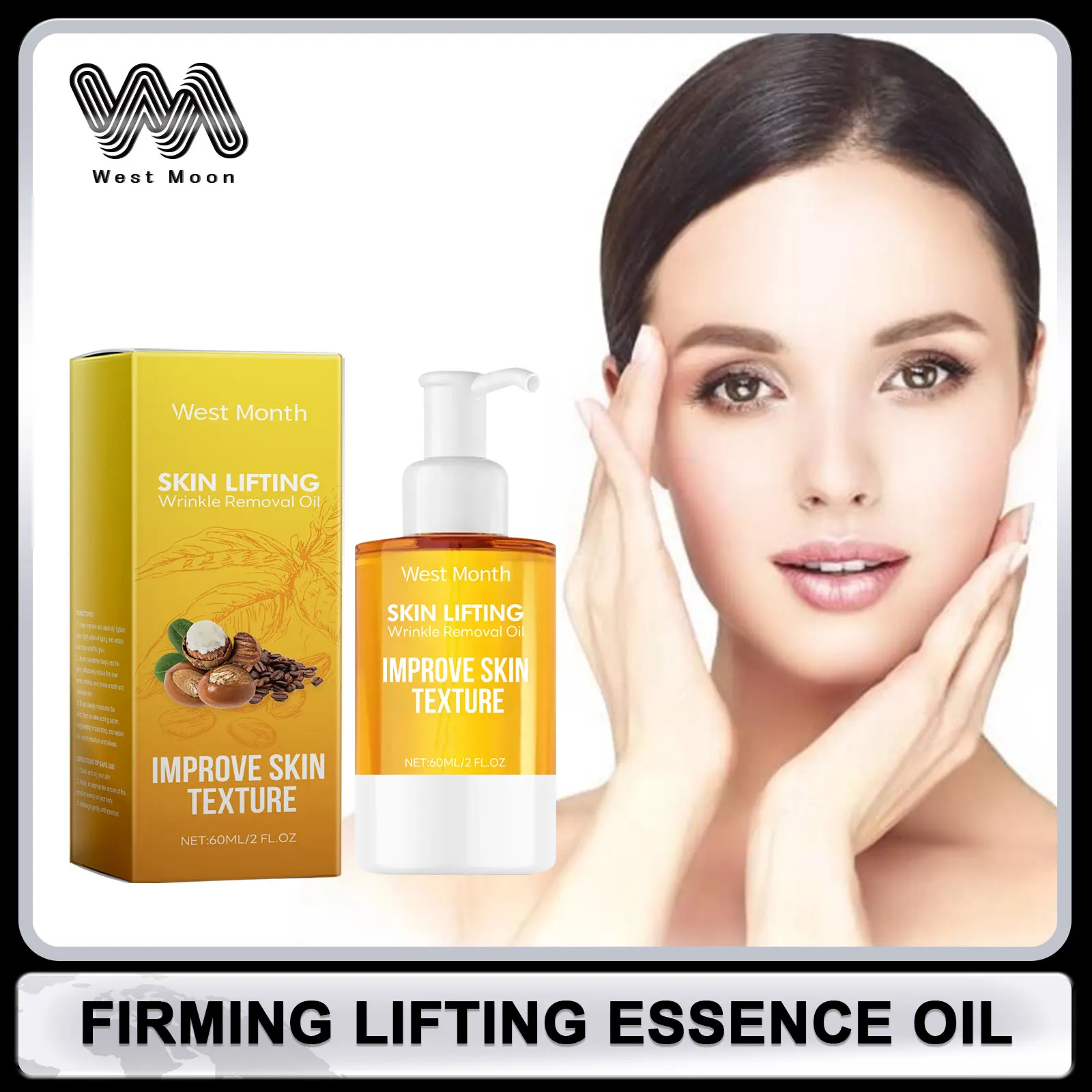 

Essential Oil for Face Lifting Firm Fade Fine Line Rejuvenation Smoothing Skin Plump Essence Barrier Repair Tightening Skin Care