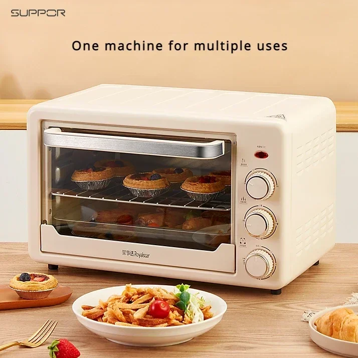 22L electric oven household small multi-function large capacity baking oven fully automatic mini oven new