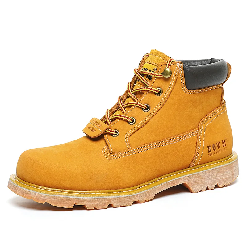Botas tácticas KOWM piel de vaca impermeables para combate - imagen 5