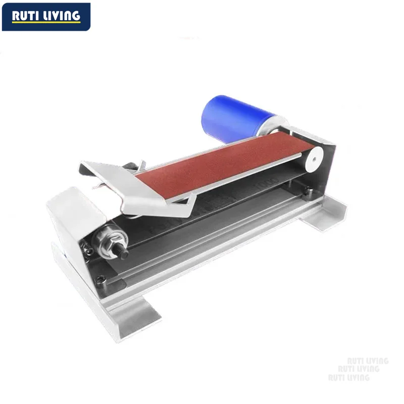 Mini Belt Sander 50*533mm Electric Polishing Machine Waterproof Benchtop Sander Sharpener for Knives Cutter Edges Sharpener
