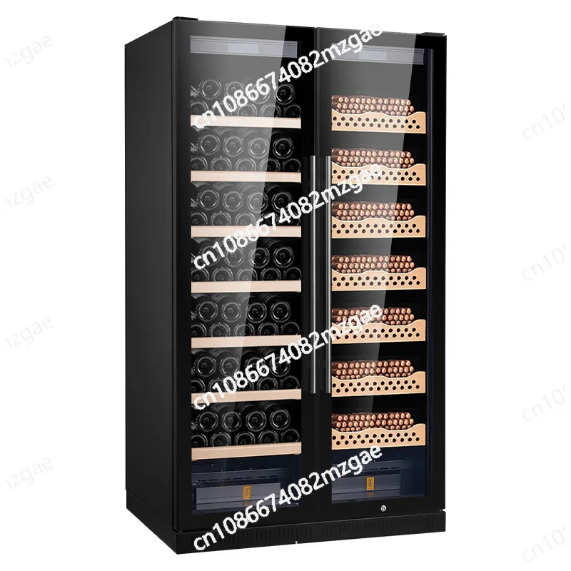 Large constant temperature and humidity cigar cabinet wine cabinet high-end compressor display cabinet