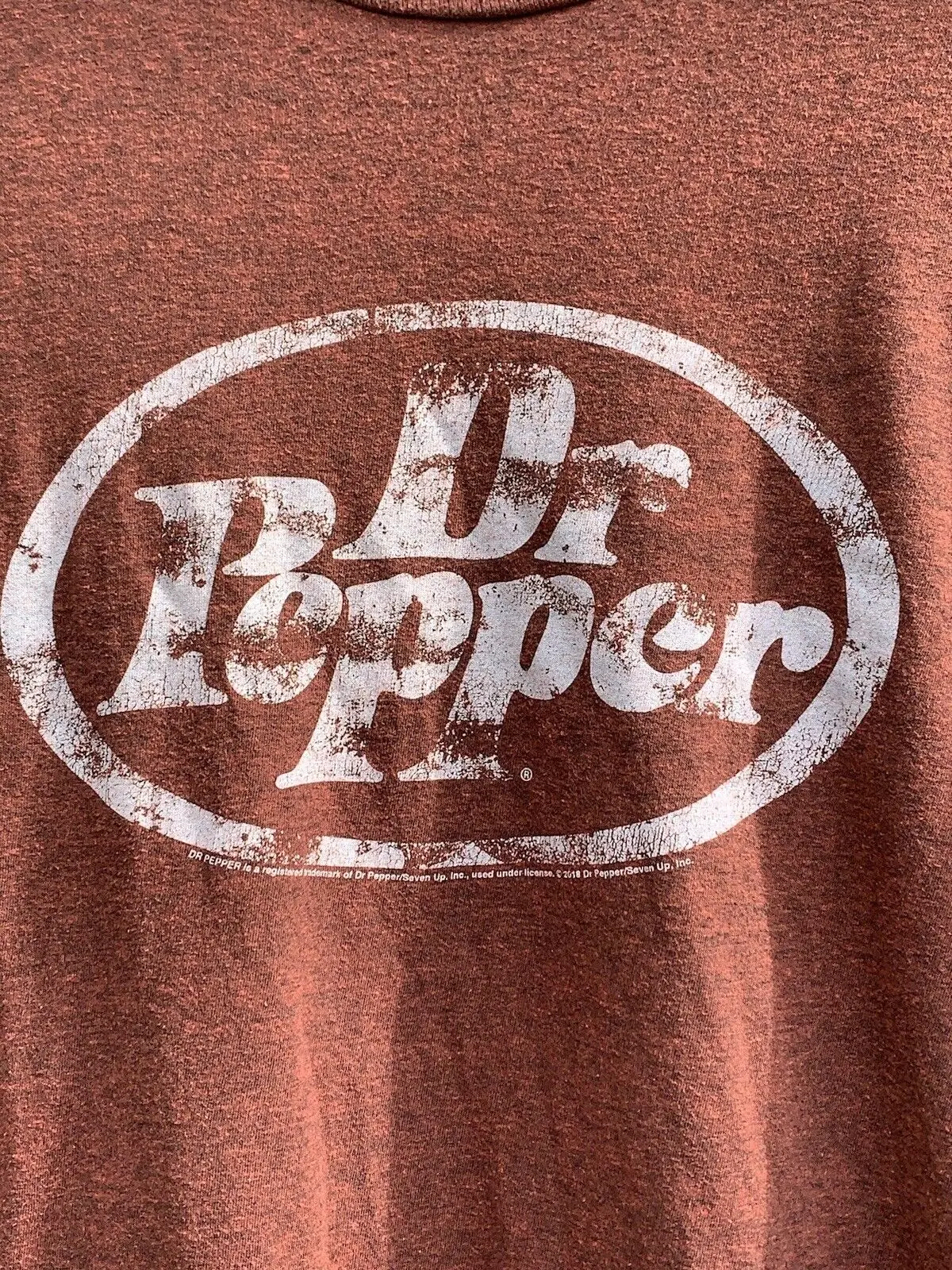 Dr Pepper Com Mens T Shirt Size XL ss Log F2