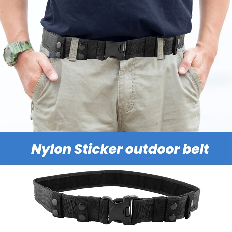 Safety Combat Belts Practical Equipment Adjustable Heavy Police Users Foreign Equipment