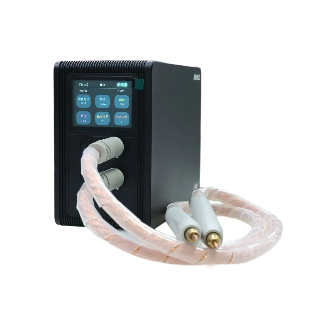 Soldador por puntos profesional de 21,8 kW AWithZ P30C, carcasa de plástico, ligero para soldadura de baterías de litio 18650