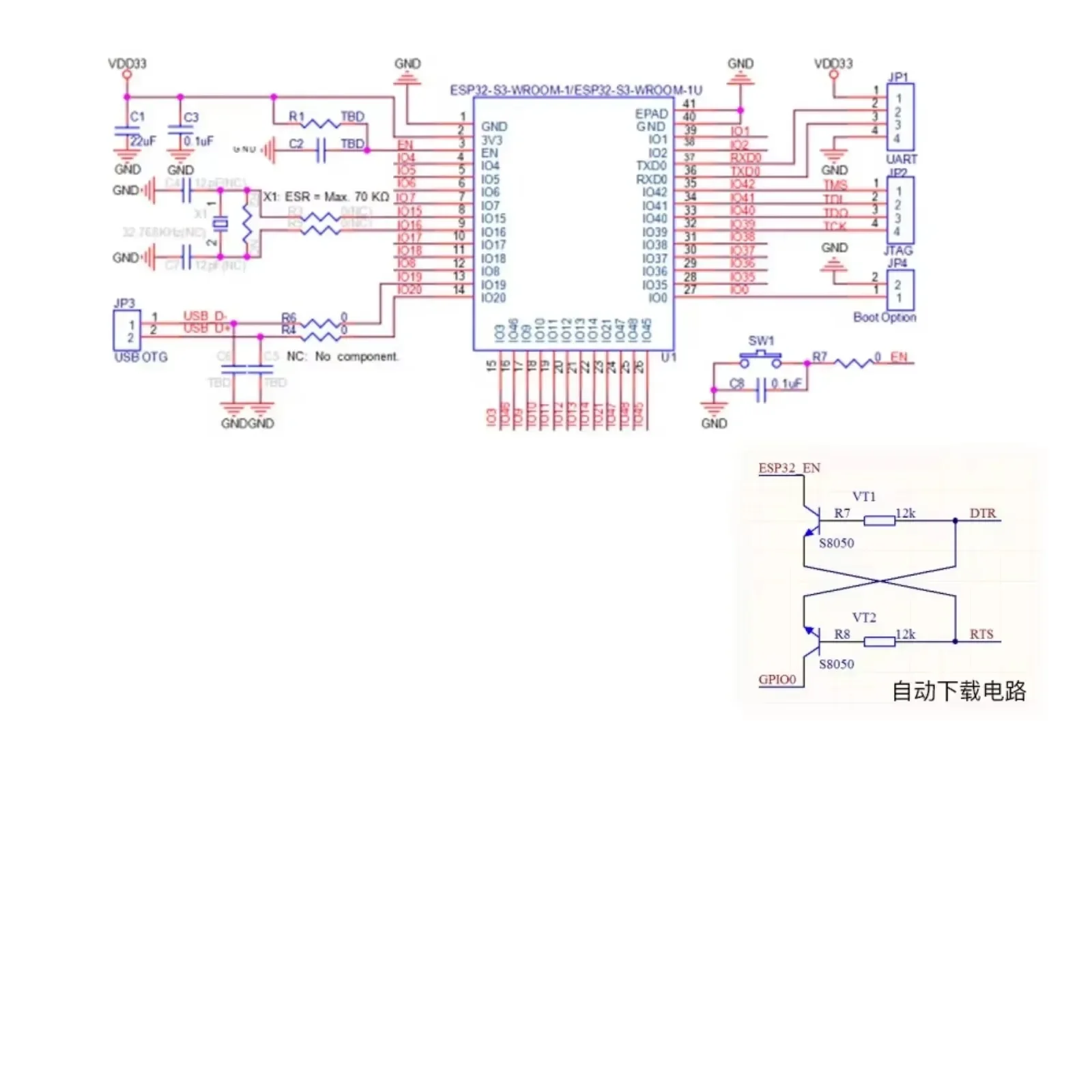 DIYmall ESP32-S3-1 Development Board 4PCS Dual-Core MCU with WiFi for IoT Projects and Prototyping