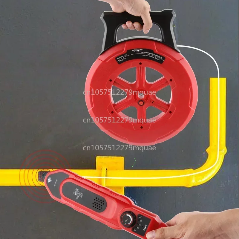 Blocking Clogging Plumbers Instrument Noyafa Pip PVC Iron Pipe Blockage Detector Diagnostic-Tool Scanner Pipeline