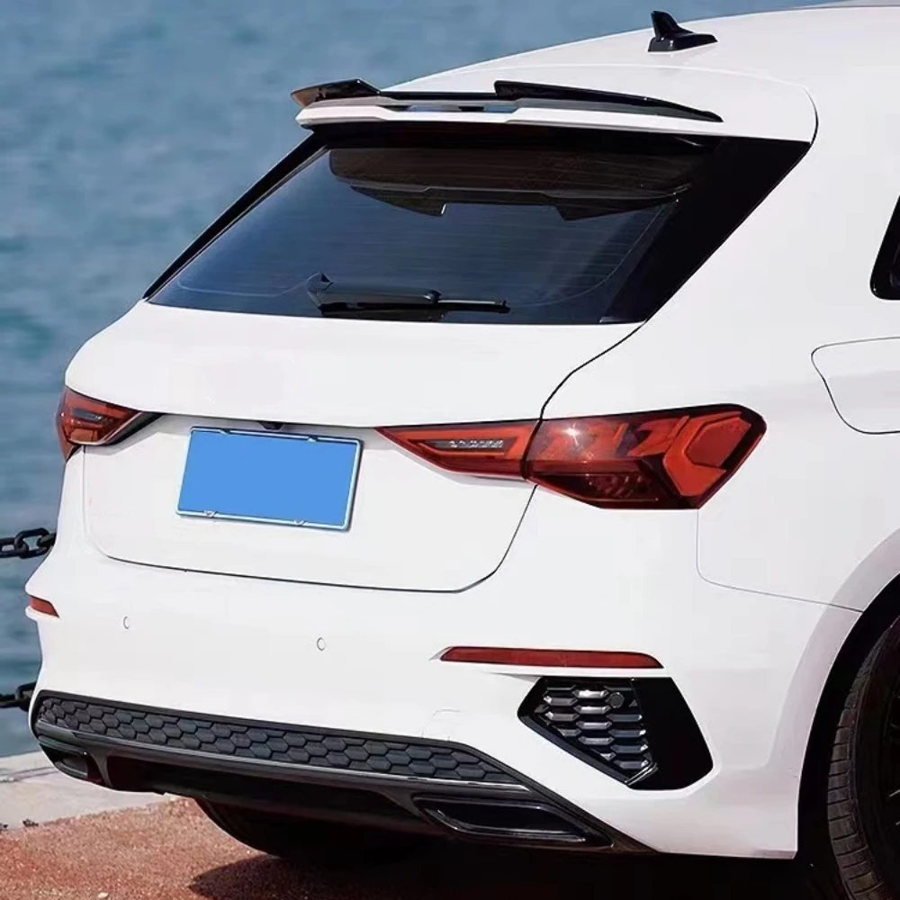 

Задний спойлер (антикрыло) для Audi A3 S3 RS3 8Y 5-дверный Sportback 2020-2024: Модифицированные декоративные аксессуары