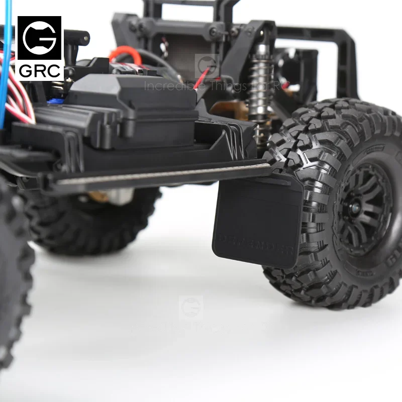 GRC ยาง Mud Flap สำหรับ TRX-4 Defender หน่วยยุทธวิธี Bronco Blazer อะไหล่อัพเกรด # GAX0083E