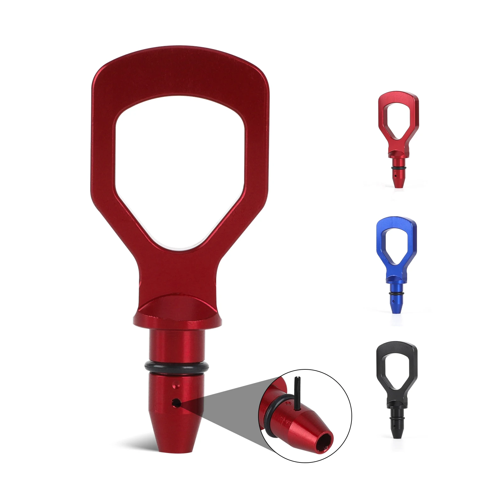 

For Subaru WRX 2015-2021 Engine Oil Pullhandle Aluminium Oil Dipstick Pull Handle Auto Replacement Modification Decoration
